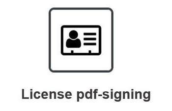 Dissilio License pdf signing